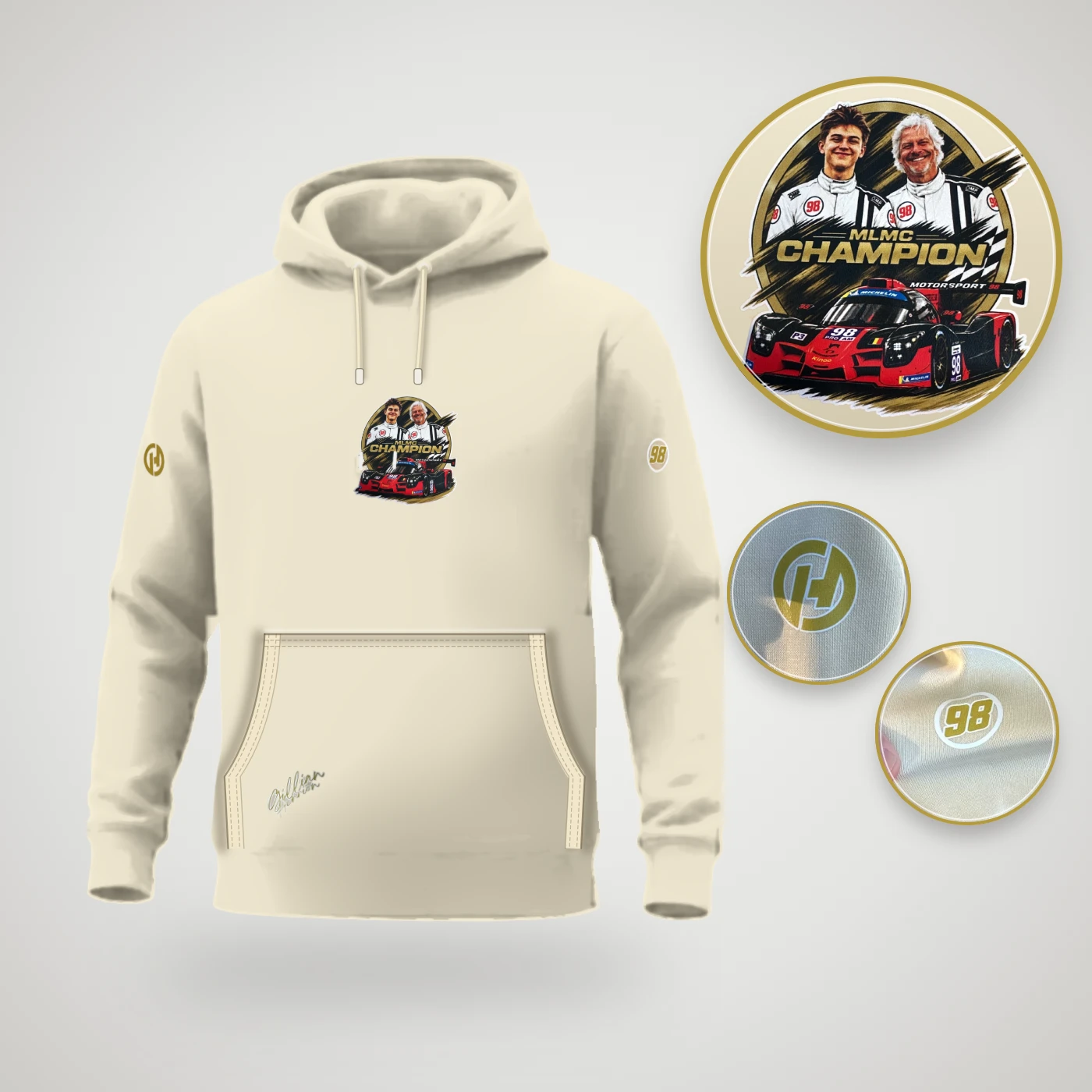 Sweat à capuche Champion 2026 · édition limitée