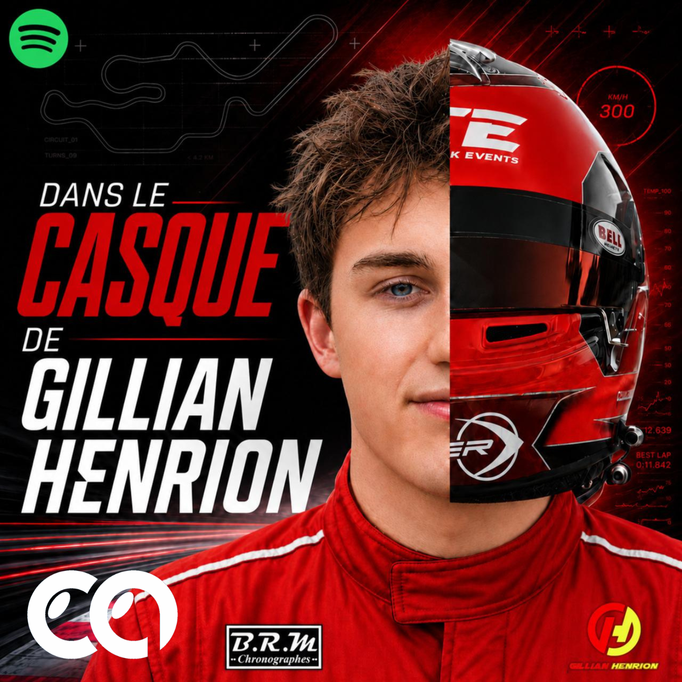 Pochette du podcast Dans le casque de Gillian Henrion