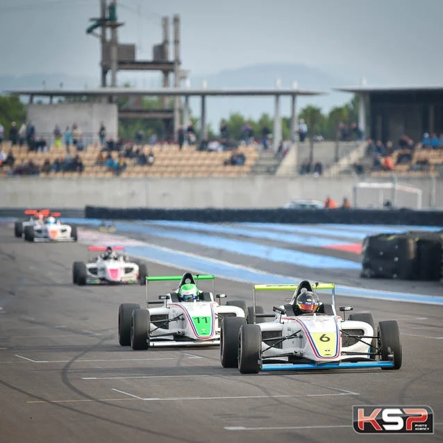 2018 — Première course en monoplace, une très encourageante 6ème place